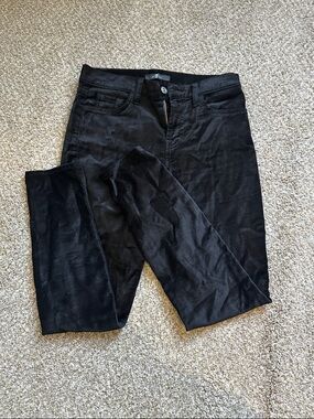 7 For All Mankind Velvet Black Jeans